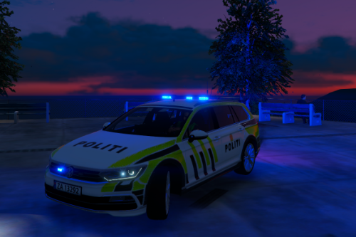 Norwegian VW Police Passat